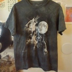 Tie Dye Wolf Shirt